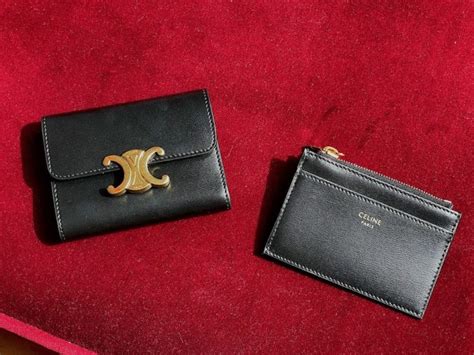 wallet with detachable card holder celine|Celine detachable wallet.